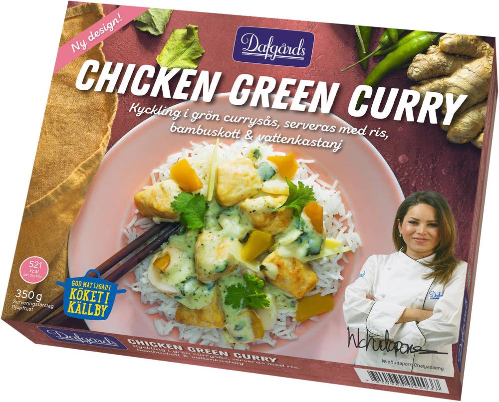 Dafgårds Chicken Green Curry Fryst