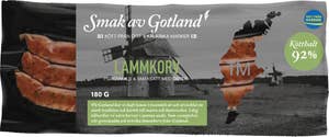 Smak av Gotland Lammkorv Kötthalt 92% 3-p