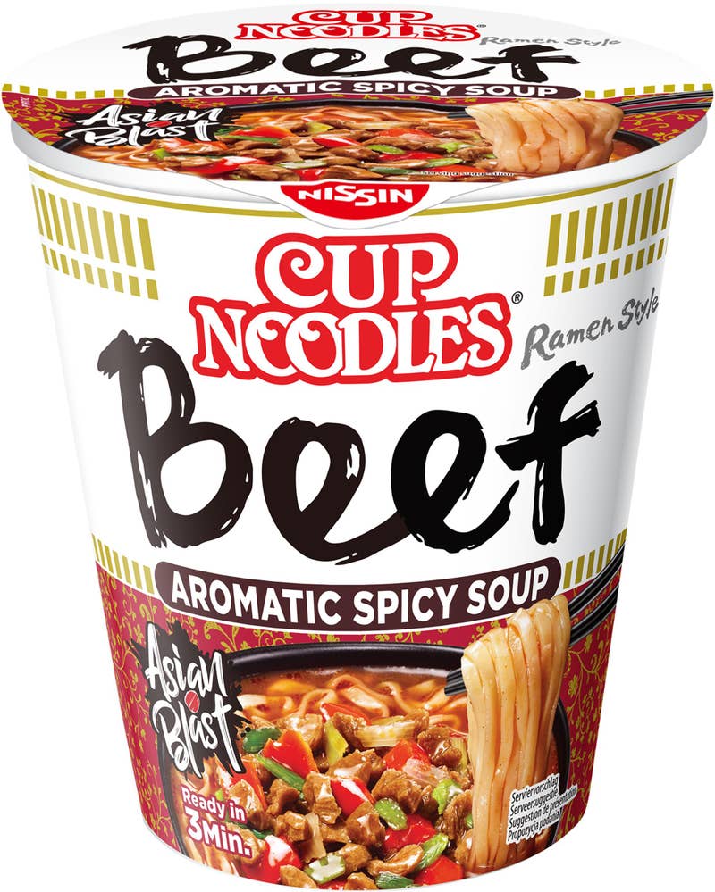 Nissin Cup Noodles Beef