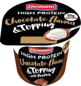 Ehrmann Proteinpudding Choklad med Topping