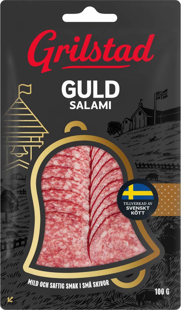 Grilstad Guldsalami Skivad