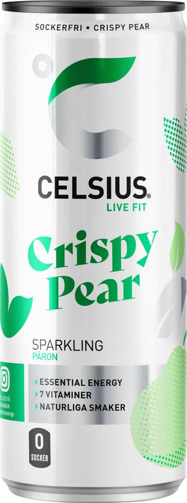 Celsius Crispy Pear 355ml