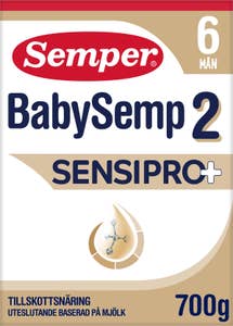 Semper Tillskottsnäring BabySemp 2 SensiPro 6M