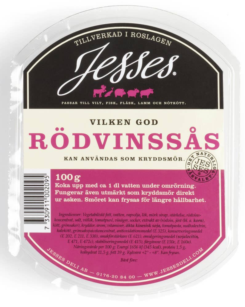 Ej sorterad Rödvinssås Jesses