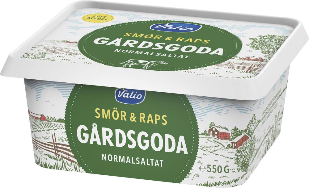 Valio Gårdsgoda Normalsaltat 75% 550g