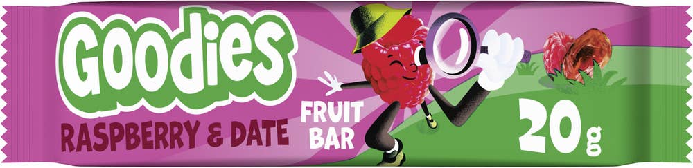 GOODIES Fruktbar Hallon & Dadlar 3År