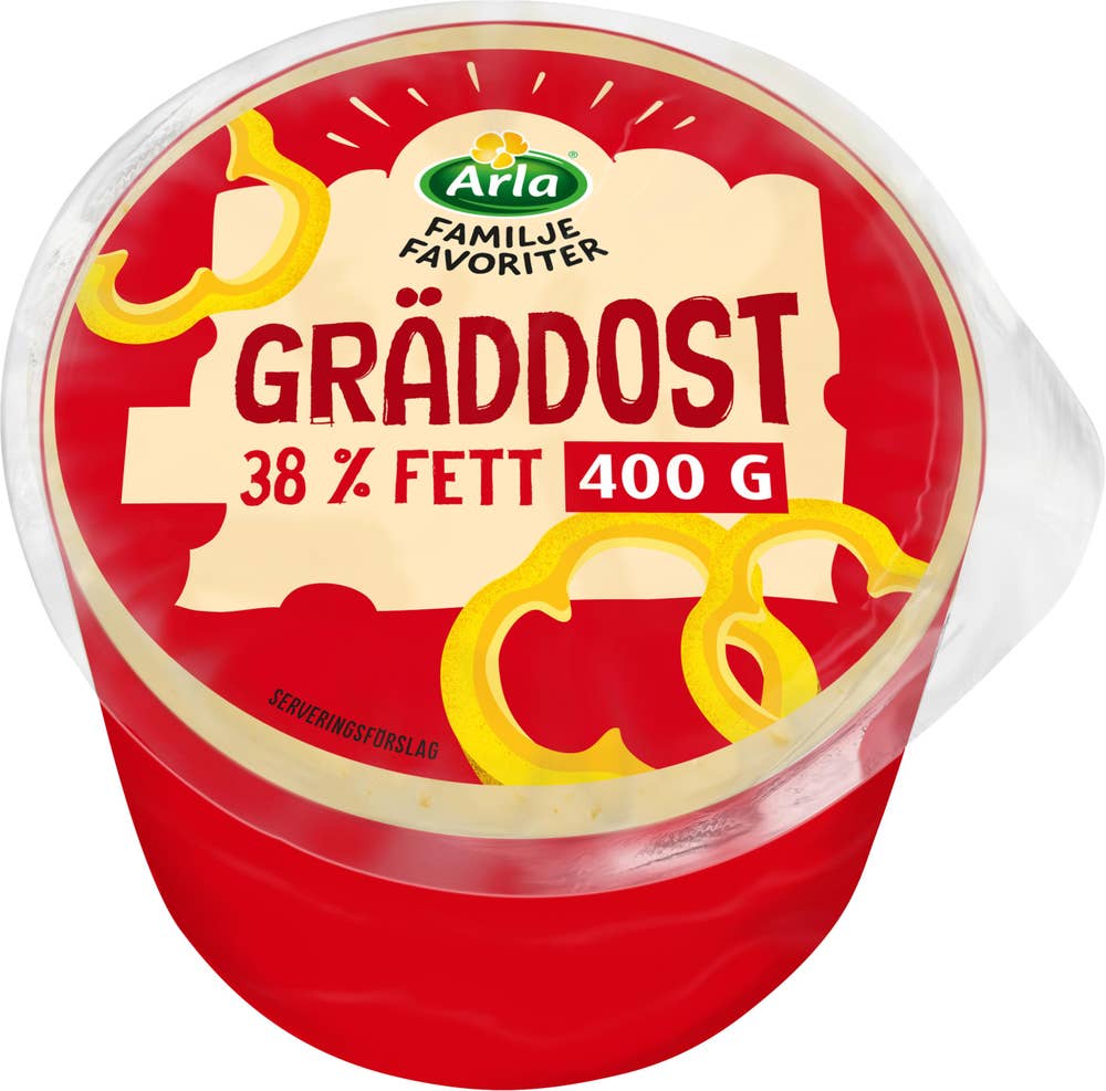 Arla® Gräddost 38% Familjefavoriter