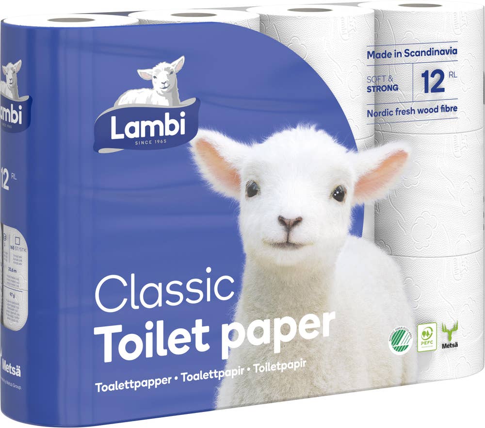 Lambi Toalettpapper Classic