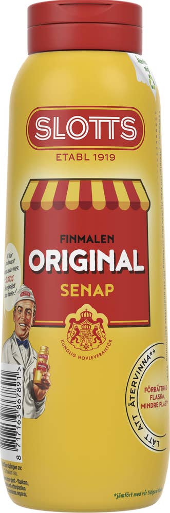 Slotts Senap Original 450g Slotts