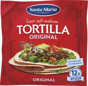 Santa Maria Tortillas Medium 12-p