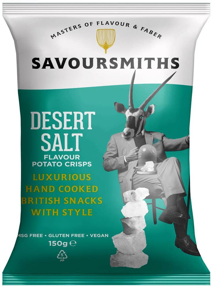 Savoursmiths Chips Desert Salt