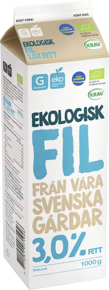 Filmjölk 3% EKO/KRAV