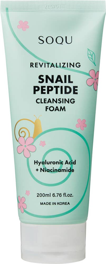 SOQU Snail Peptide Cleansing Foam