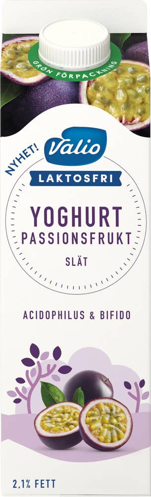 Yoghurt Passionsfrukt Laktosfri 2,1%