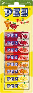 Pez Frukttablett Refill 8-p