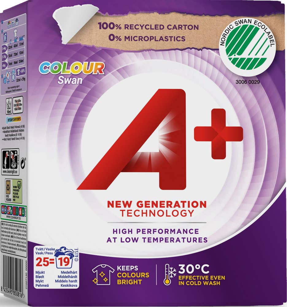 A+ Tvättmedel Pulver Color