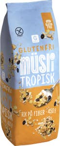 Garant Müsli Tropisk Glutenfri
