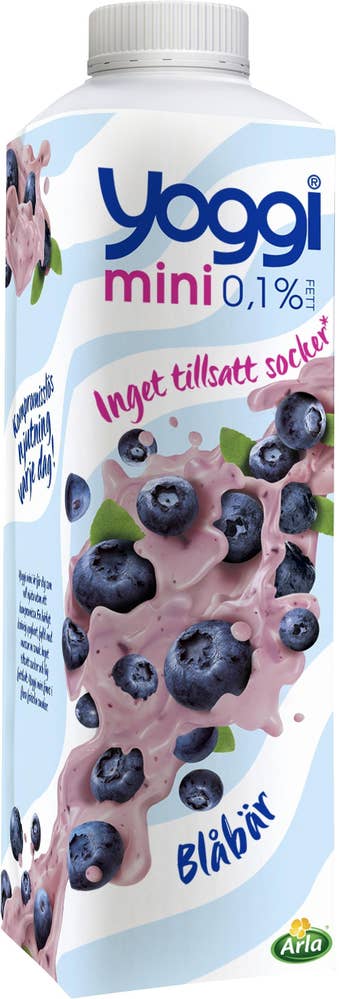 Yoggi® Yoghurt Mini 0,1% Blåbär