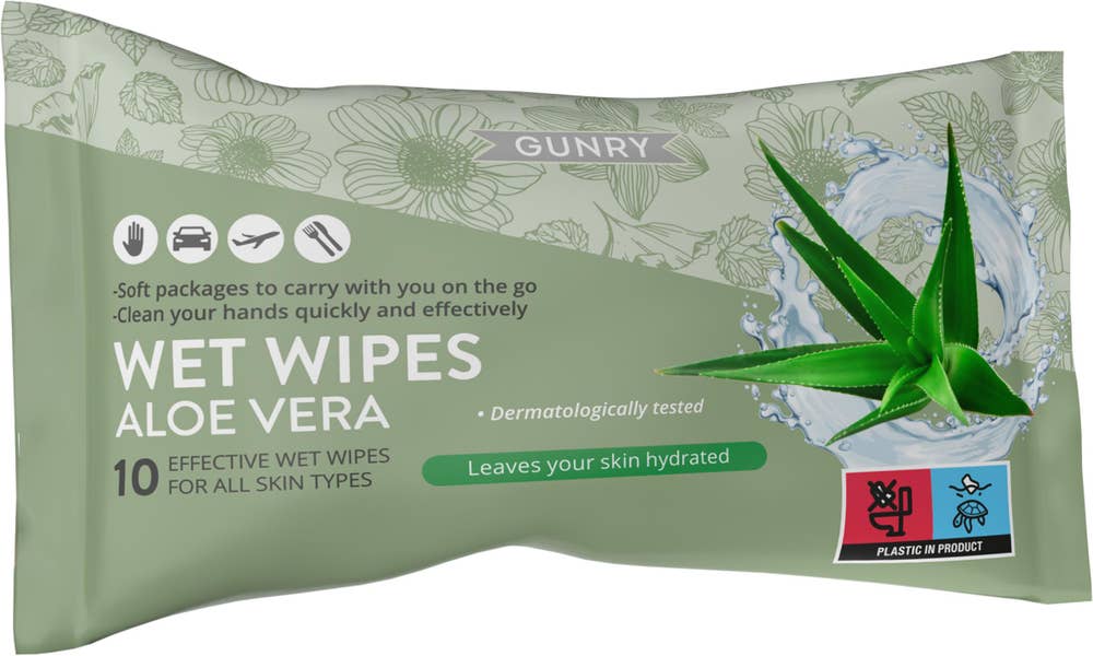Gunry Våtservetter Aloe Vera