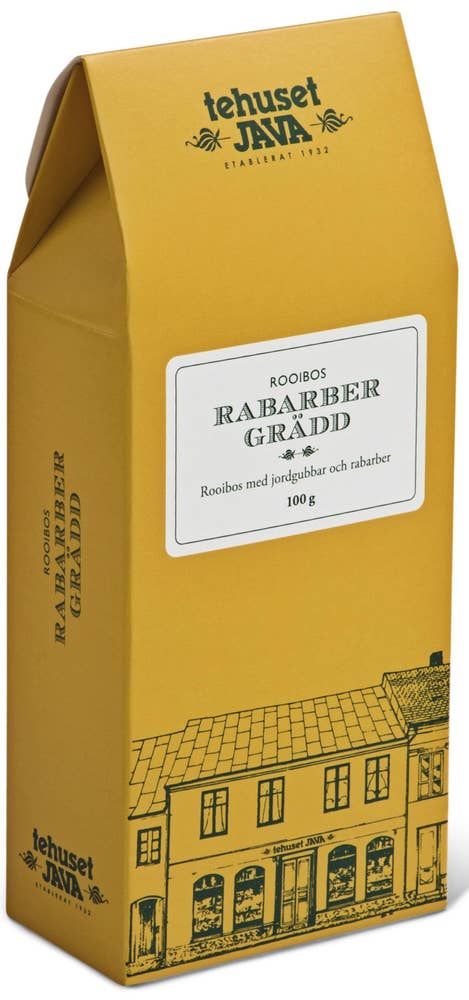 Te Rooibos Rabarber Grädd Presentförpackad