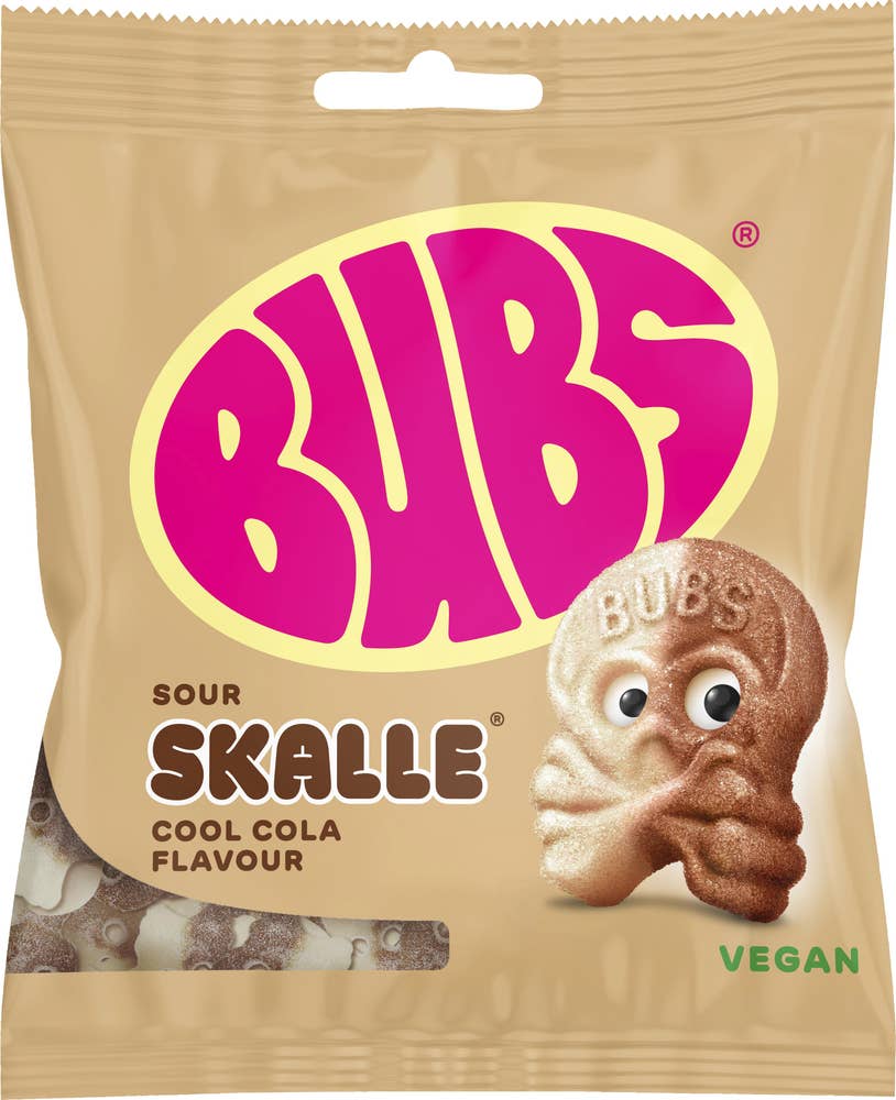 BUBS Sur Skalle Cola Veganska