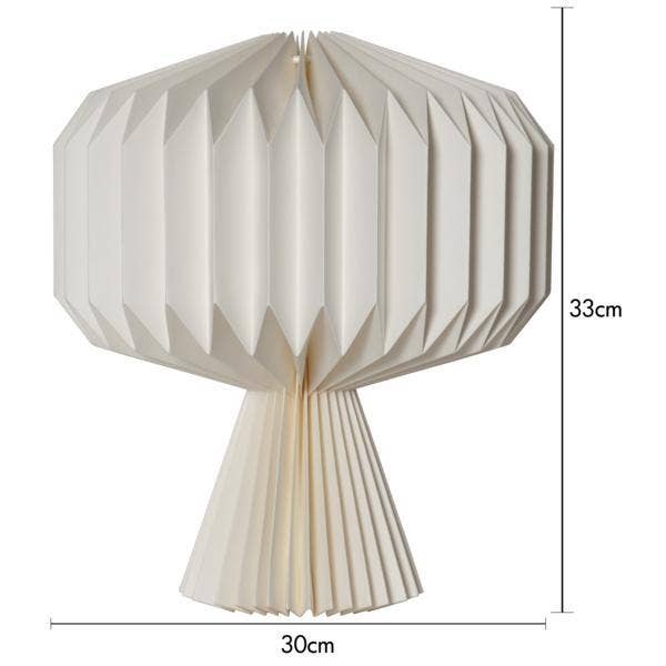 Star Trading Bordsdekoration Honeycomb Vit 30x33cm