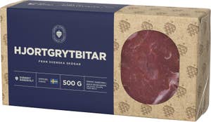 Svenskt Gårdsvilt Hjortgrytbitar Fryst