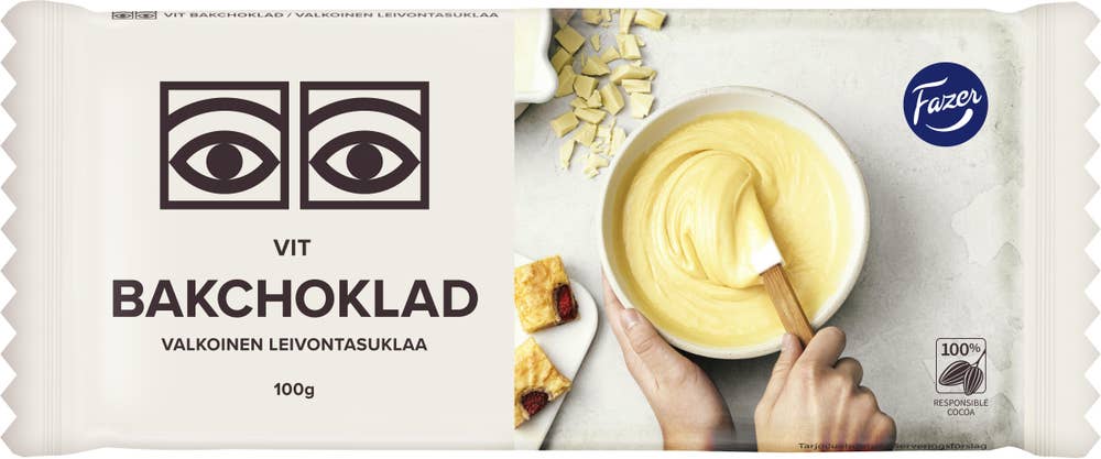 Fazer Bakchoklad Vit