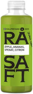 Råsaft Kallpressad Juice Äpple, Ananas, Spenat & Citron