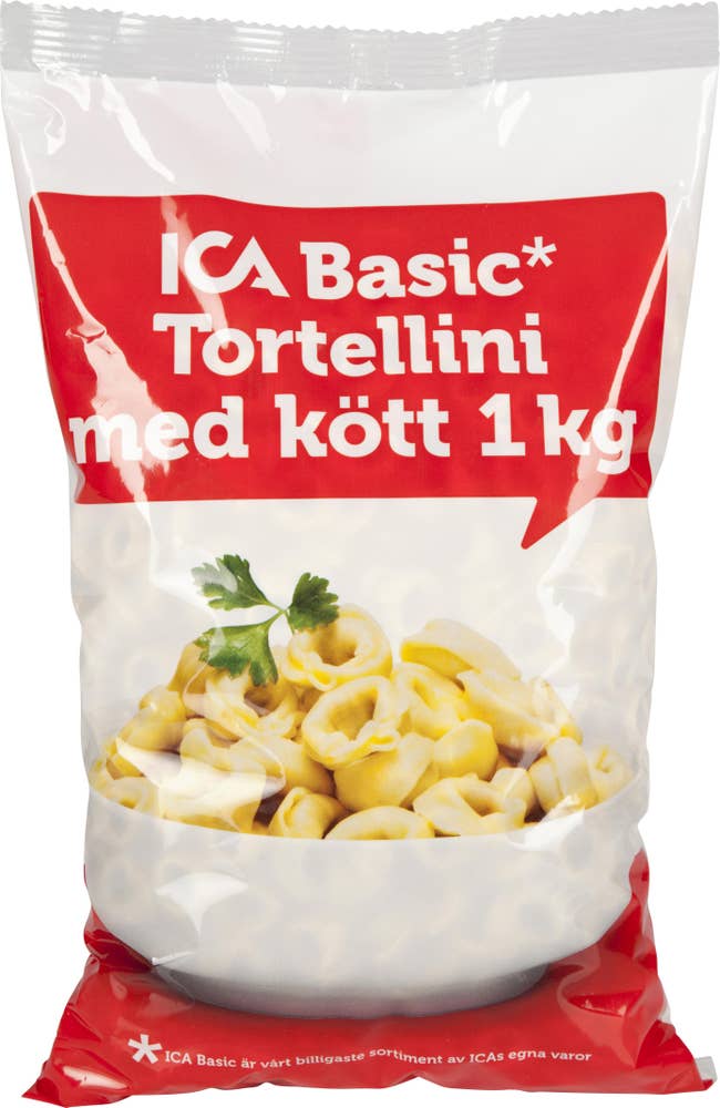 Ej sorterad Tortellini M Kött Ica Basic