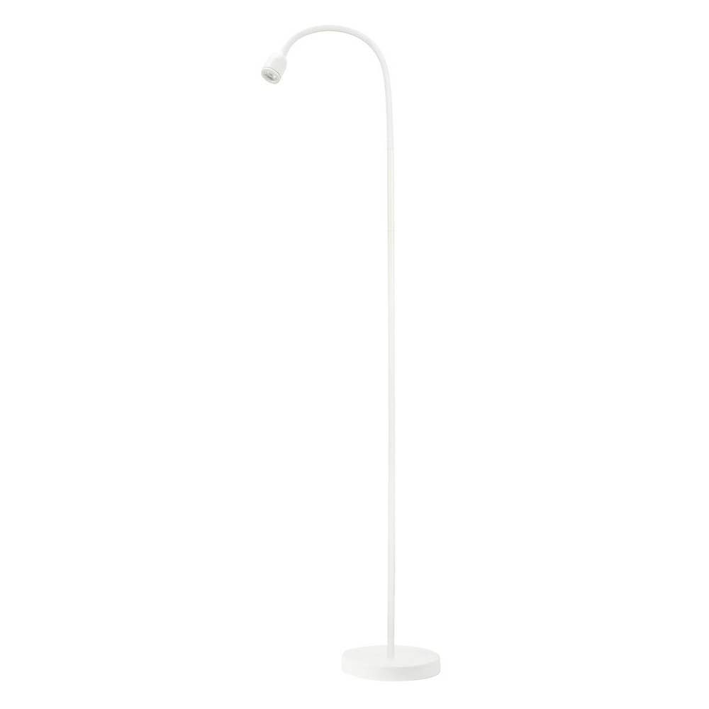 Clas Ohlson Golvlampa Slim Vit Clas Ohlson