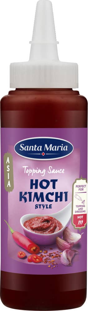 Santa Maria Topping Sauce Hot Kimchi Style