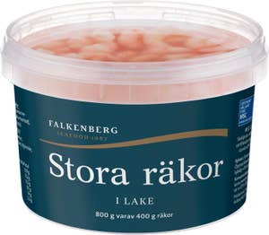 Falkenberg Seafood Stora Räkor i Lake MSC 400/800g