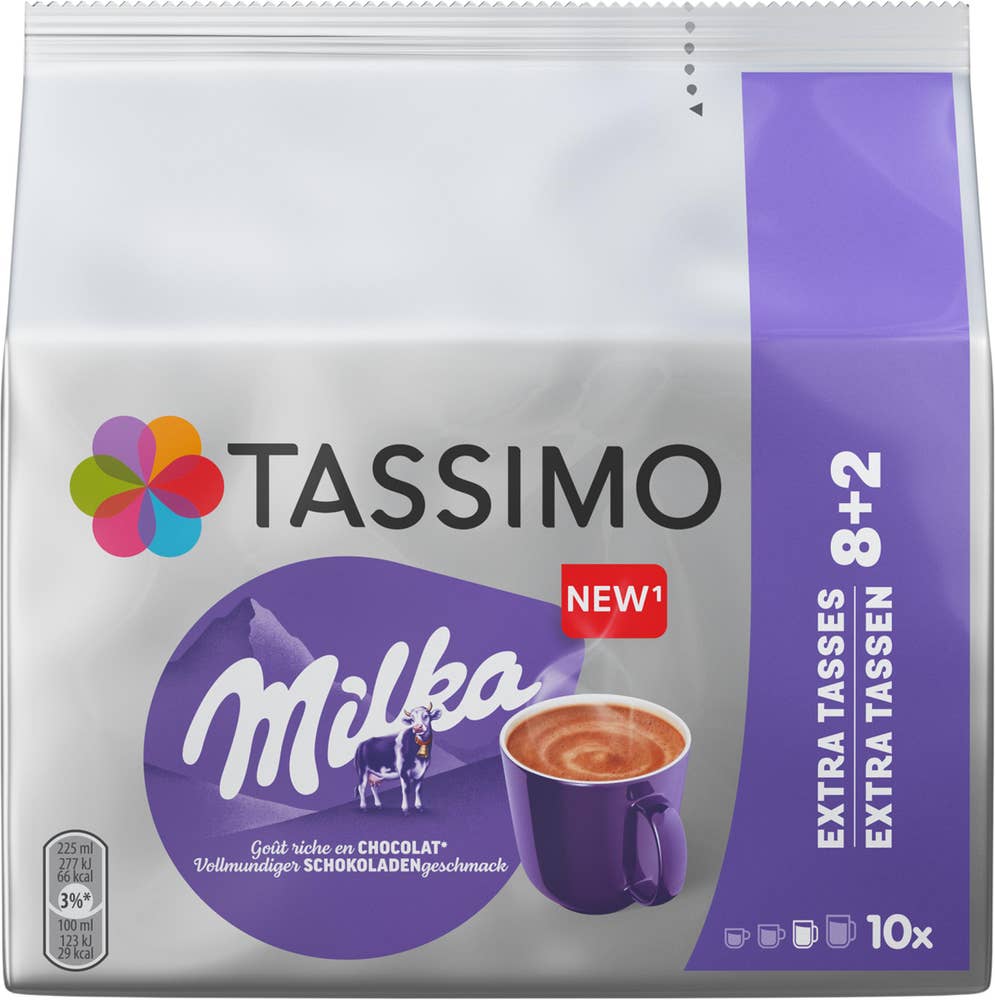 Tassimo Milka Chokladdryck Kapslar