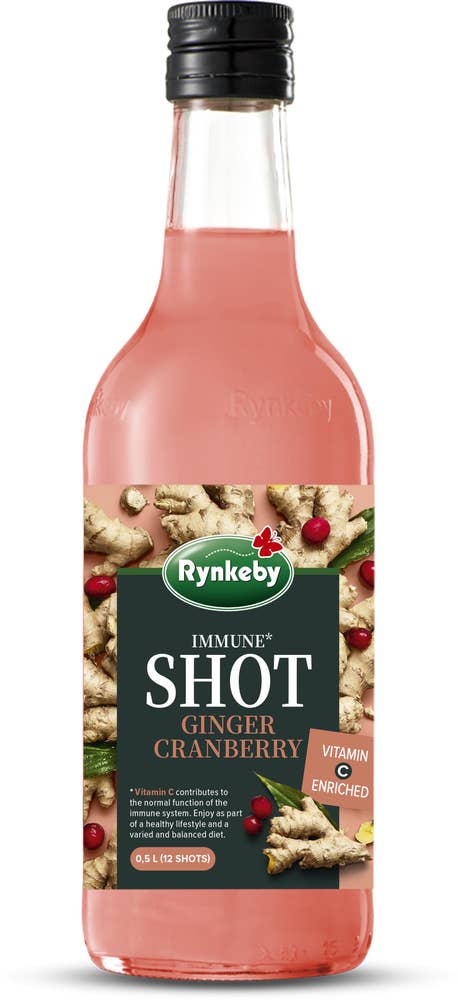 Shot Ingefära & Tranbär - 500 ml - Mathem