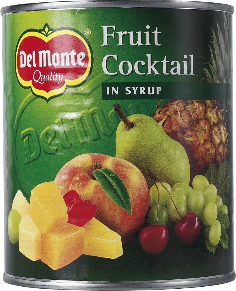 Del Monte Fruktcocktail konserverade Del Monte