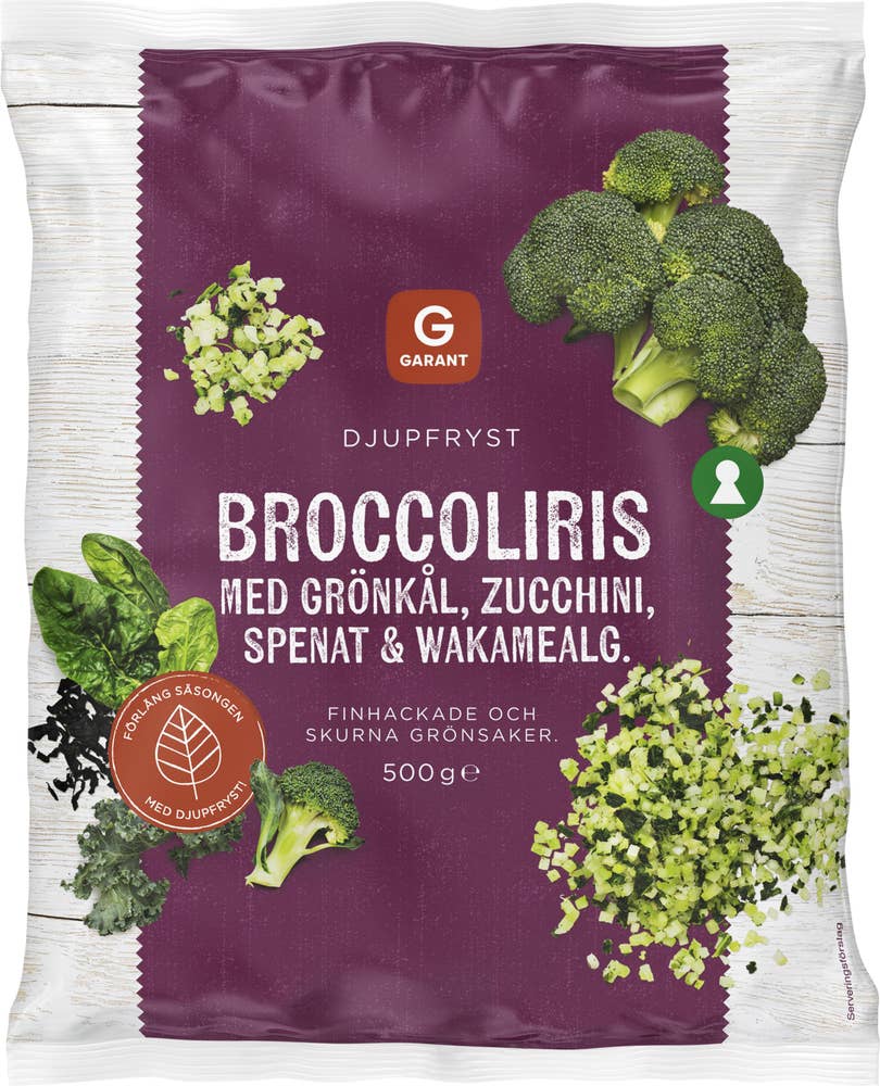 Garant Broccoliris Fryst