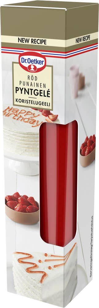 Dr.Oetker Pyntgele Röd Dr.Oetker