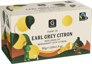 Garant Te Earl Grey Citron Fairtrade