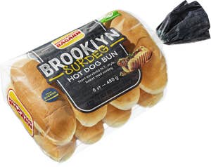 Korvbrödsbagarn Brooklyn Hot Dog Bun 8-p