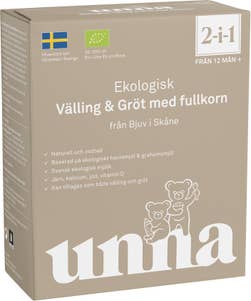 Unna Välling & Gröt med Fullkorn +12M EKO