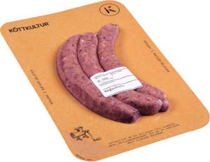 Köttkultur Färsk Wagyukorv Kötthalt 92% 3-p
