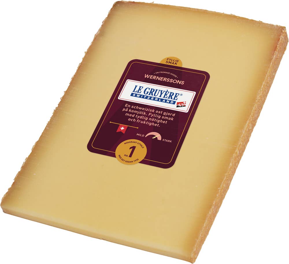 Wernerssons Le Gruyère Classic Opastöriserad