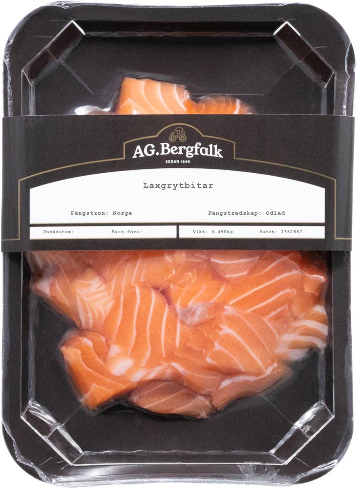AG Bergfalk Laxgrytbitar ca 500g AG Bergfalk