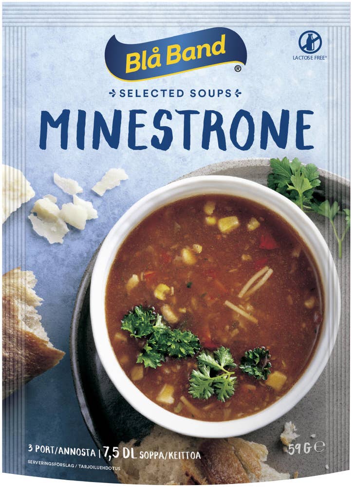 Ej sorterad Minestronesoppa Blå Band