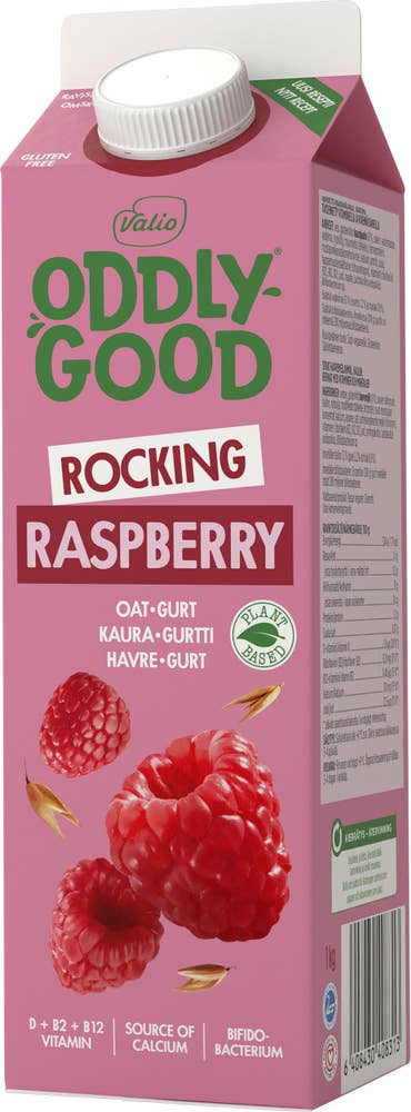 Valio Oddlygood Havregurt Hallon