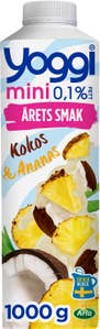 Yoggi® Yoghurt Mini 0,1% Kokos Ananas