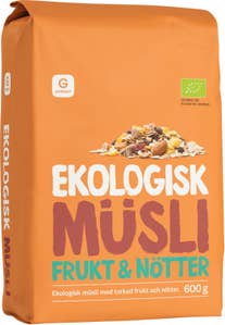 Garant Eko Müsli Frukt & Nöt