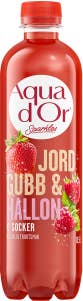 Aqua d'Or Mineralvatten Jordgubb & Hallon Sockerfri