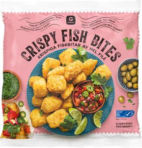 Garant Crispy Fish Bites MSC Fryst